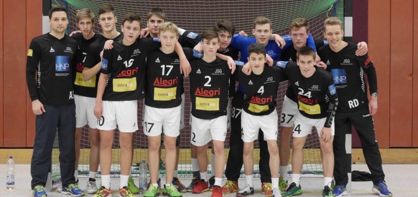 Männliche B-Jugend im Halbfinale der Mittelrheinmeisterschaft Männliche B-Jugend im Halbfinale der Mittelrheinmeisterschaft