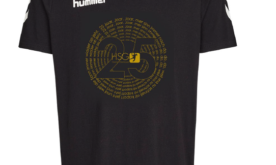 Sicher Dir das 25 Jahr-Jubiläumsshirt Sicher Dir das 25 Jahr-Jubiläumsshirt
