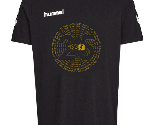 Sicher Dir das 25 Jahr-Jubiläumsshirt Sicher Dir das 25 Jahr-Jubiläumsshirt