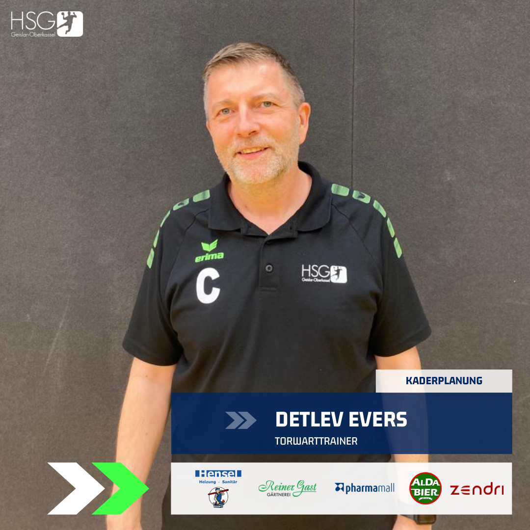 Detlev Evers bleibt Torwarttrainer der HSG Senioren