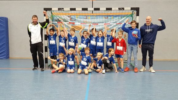 Erfolgreicher Jahresauftakt der HSG F-Jugend Erfolgreicher Jahresauftakt der HSG F-Jugend