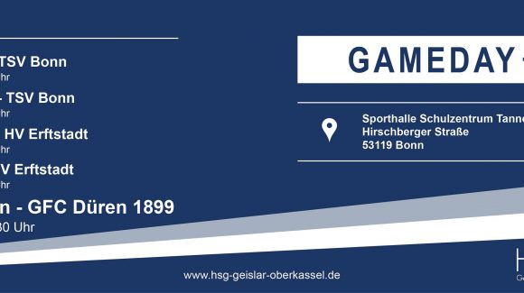 Heimspielauftakt: HSG Geislar-Oberkassel – SG GFC Düren 1899 Heimspielauftakt: HSG Geislar-Oberkassel – SG GFC Düren 1899