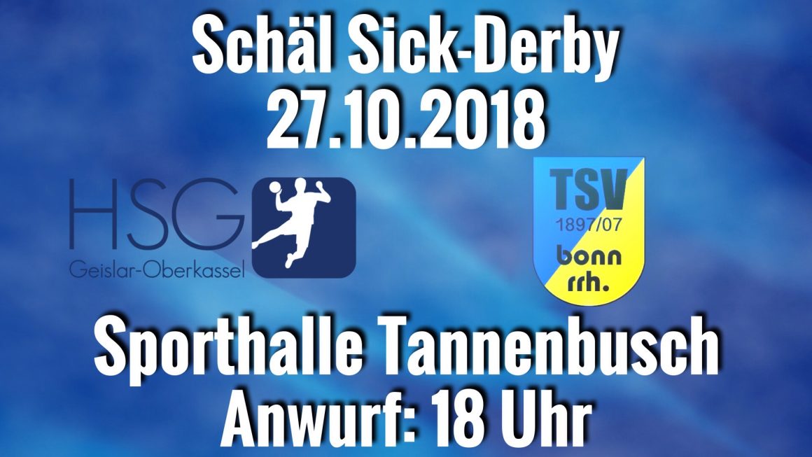 Schäl Sick Derby im linksrheinischen Tannenbusch