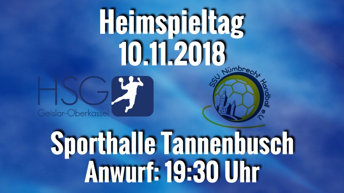 HSG empfängt Nümbrecht II zum Heimspiel in Tannenbusch