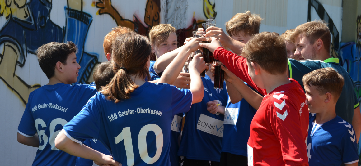 Neuformierte C Jugend fährt Doppelsieg beim Merle-Cup ein