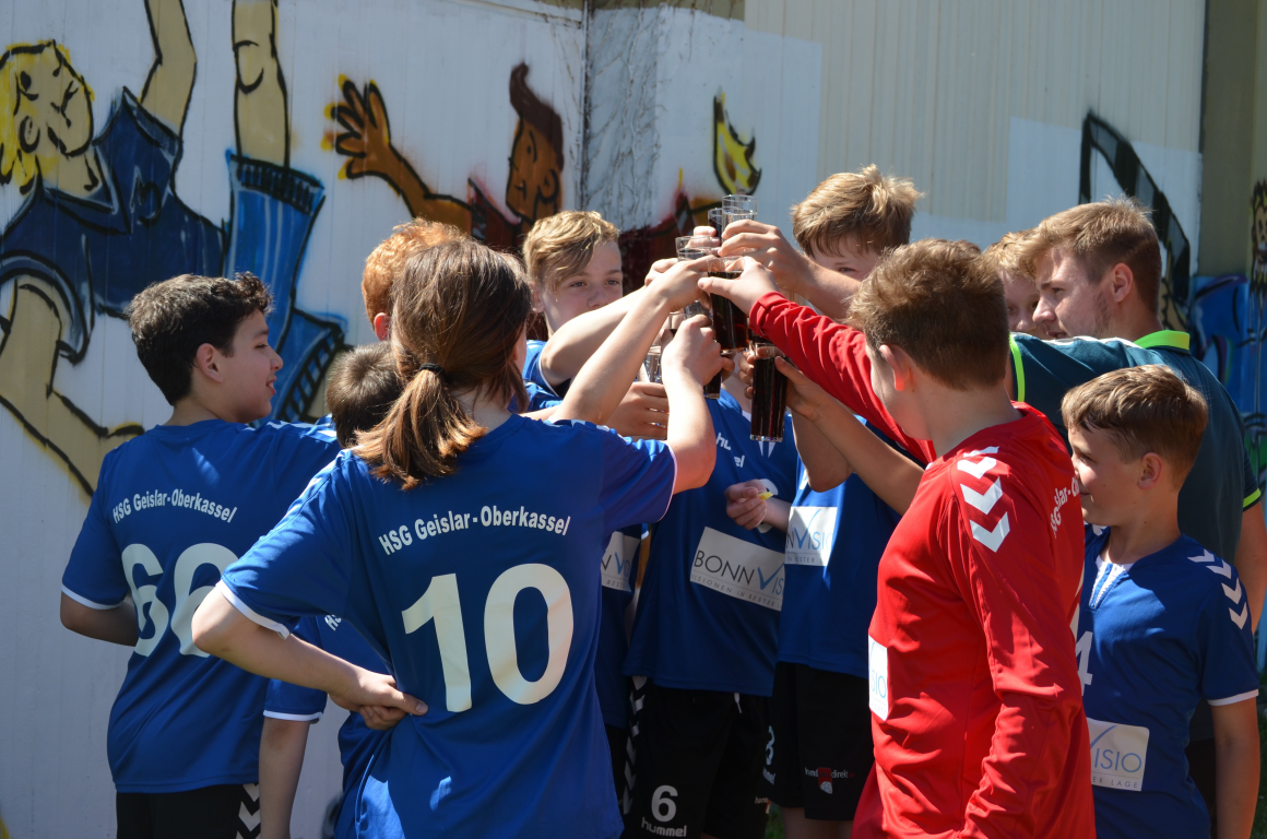 Neuformierte C Jugend fährt Doppelsieg beim Merle-Cup ein