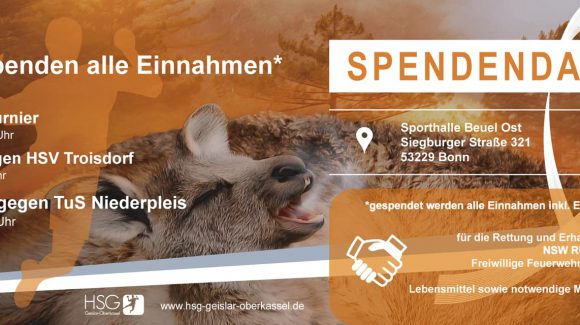 HSG bittet Niederpleis zum Spenden-Derby HSG bittet Niederpleis zum Spenden-Derby
