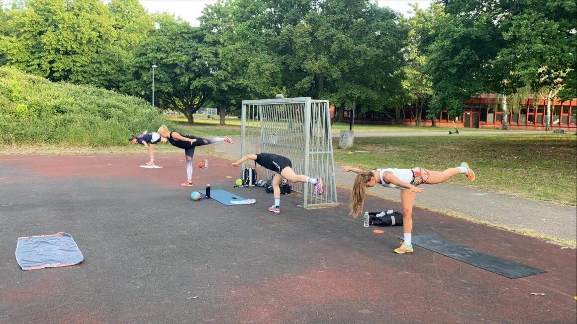 Impressionen aus dem Training der HSG Damen