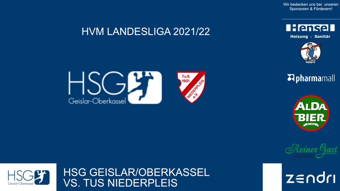 Livestream: HSG bittet TuS Niederpleis zum Lokalderby