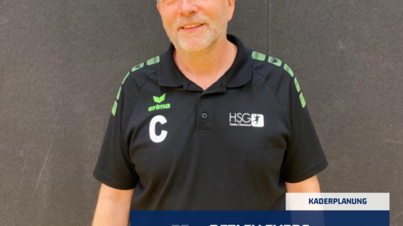 Detlev Evers bleibt Torwarttrainer der HSG Senioren Detlev Evers bleibt Torwarttrainer der HSG Senioren