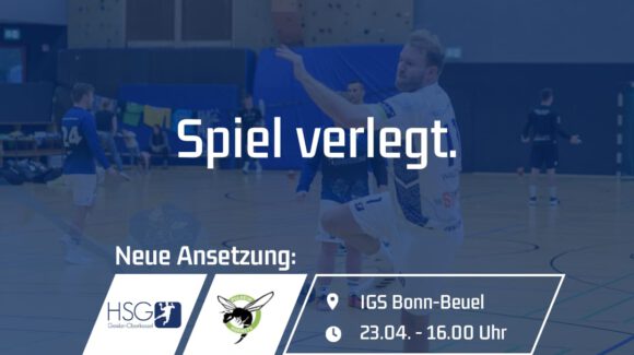 Spielverlegung Herren 1