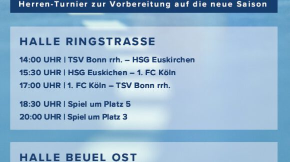 Das Wunder auf der rechten Rheinseite: HSG & TSV präsentieren den SCHÄL SICK CUP Das Wunder auf der rechten Rheinseite: HSG & TSV präsentieren den SCHÄL SICK CUP