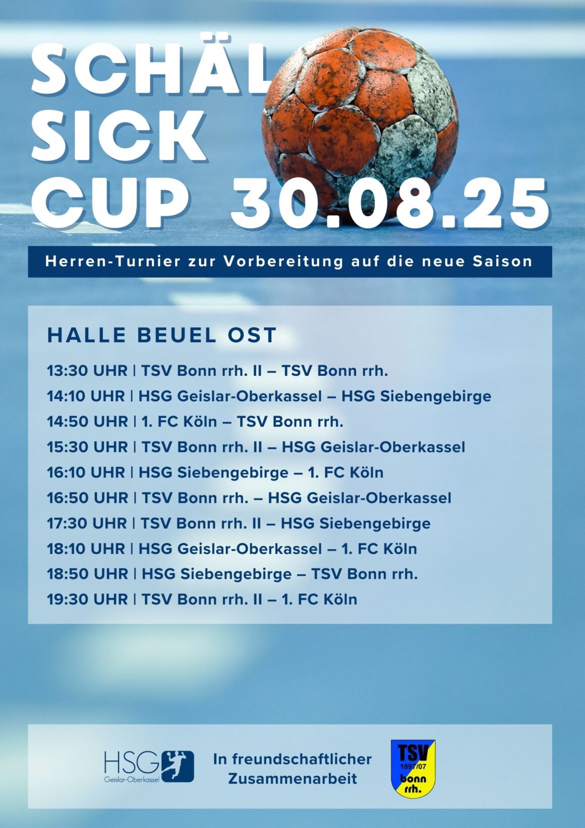Das Wunder auf der rechten Rheinseite: HSG & TSV präsentieren den SCHÄL SICK CUP