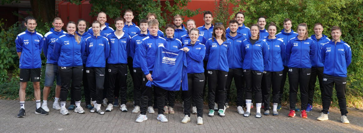 Neue Trainingsanzüge für die Verbandsligateams