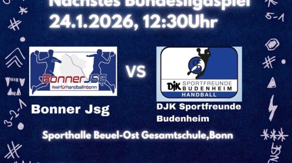 Männliche B-Jugend in der DHB-Pokalrunde !